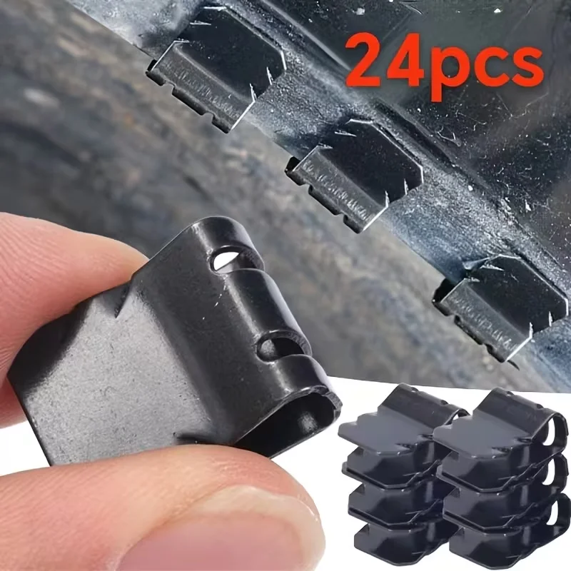 30PC U-Type Car Fender Clips Steel Mudguard Fastener Engine Shield Retainer Clip For Bumper Cover Motorcycle Truck Universal Fit