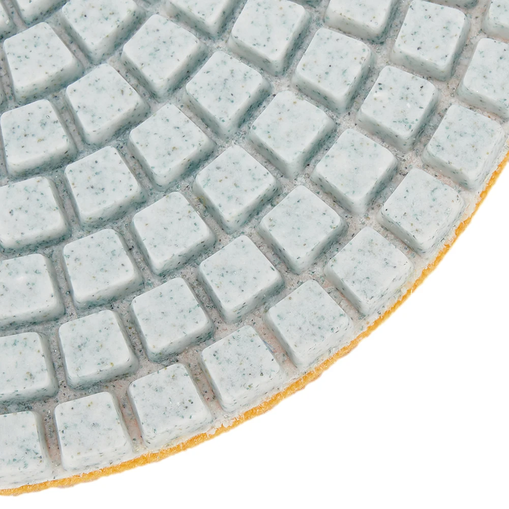 Pad polerski 4 cale/100 mm do polerowania na mokro/sucho granitu, betonu, marmuru, szkła, kamienia, szlifowania, gradacja 30-10000, losowy kolor