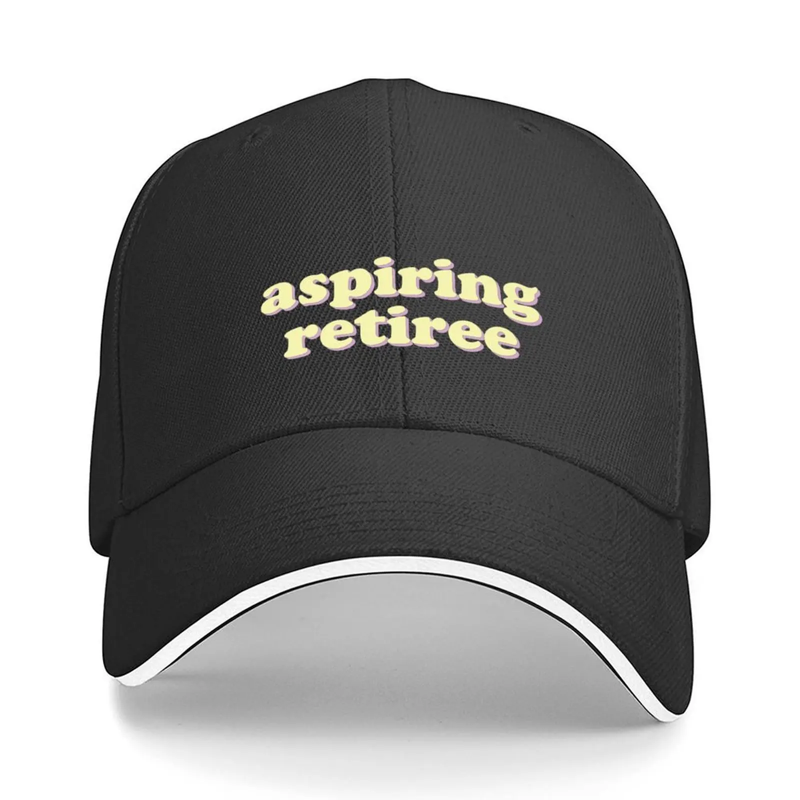 

Aspiring Retiree Baseball Cap Trucker Cap men's big size hat luxury woman cap Beach Bag For Man Women's