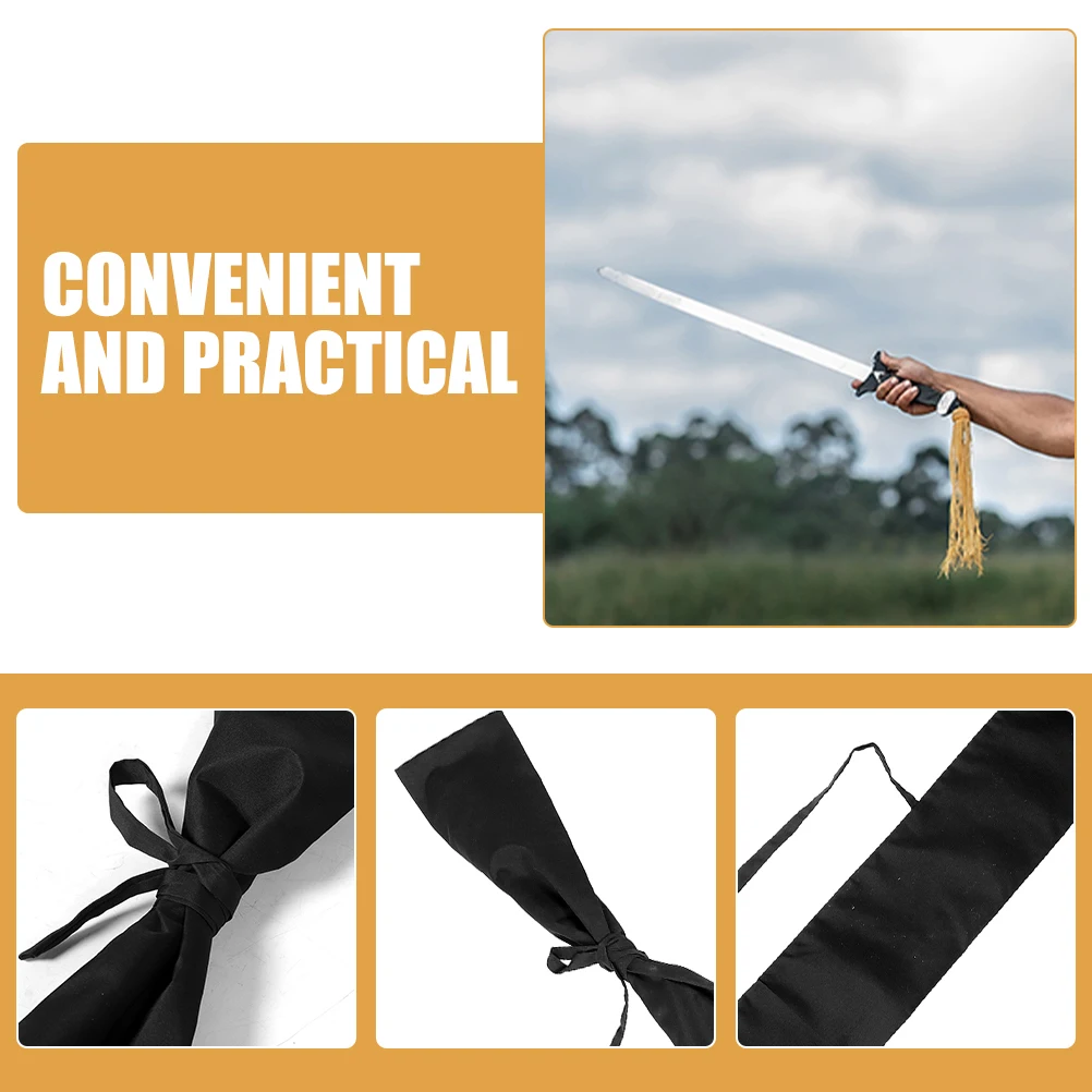 

Knife Sword Protective Cover Heavy Duty Wear Resistant Carry Pouch for Long Swords Japanese Chinese Martial Arts Storage