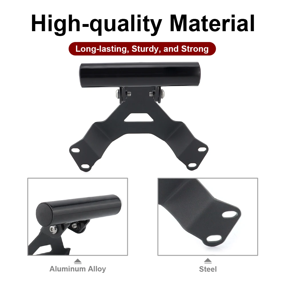 Motorcycle GPS Mount  Navigation Bracket Adapter Phone Holder Bracket Multistrada V2 Multistrada V2S 2025 2026 For Ducati - view 4