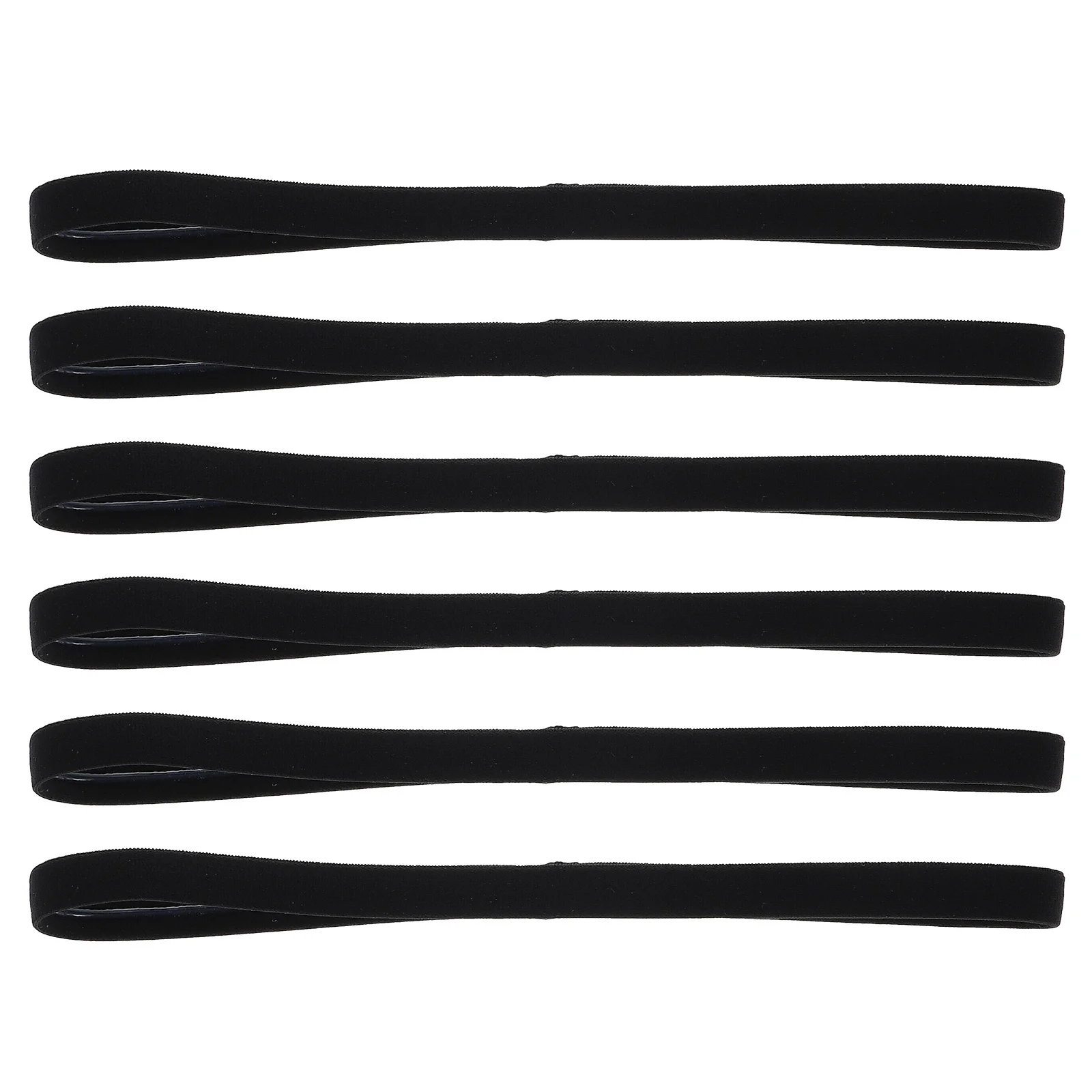 

6 Pcs Workout Headband Athletic Headbands Sports Elastic Thin Mens Accessories for