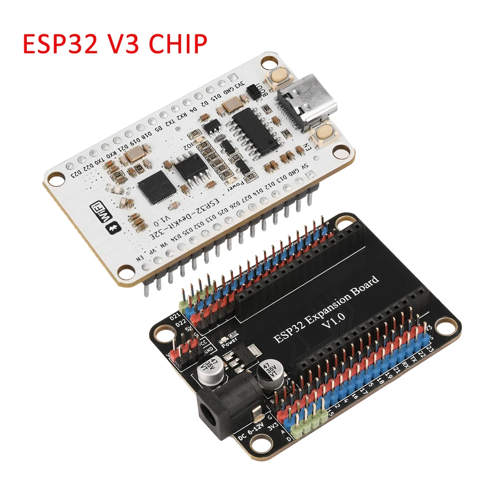 Type-C ESP32-DevKit-32E Core Board Wifi BT Dual Core Development Board Module Built-In Esp32 V3 Generation Chip