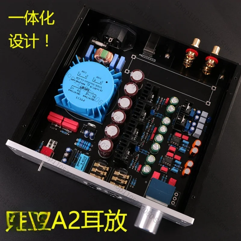 For Beyerdynamic A2 Desktop Headphone Amp, Adjustable Gain, Dual 6.35mm Jack Hi‑Fi Amp
