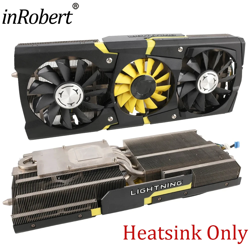 Video Card Heatsink For MSI R9 290 LIGHTNING GTX780 RADEON Gaming Graphics Card Radiator with 87mm Cooling Fan