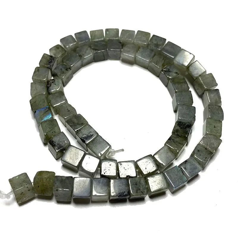 Natural Stone Labradorite 2-18mm 67 Shape Drop Oval Irregular Flower Wheel Round Spacer Beads for Jewelry Making Diy Bracelet