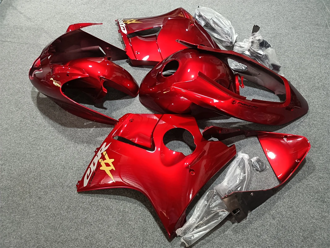 Motorcycle Full Fairing Kit For HONDA CBR1100XX CBR 1100XX CBR1100 XX 1996-2006 2007 ABS Injection Cover Bodywork Cowl Black