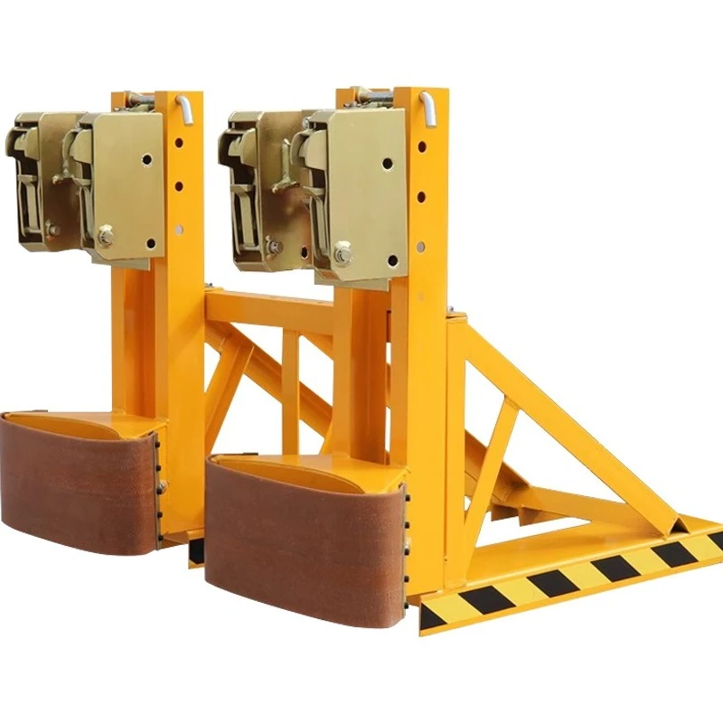 

Heavy loading and unloading handling double barrel forklift stable lifting pliers eagle beak double barrel