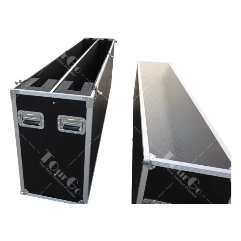 Custom 98 Inch Hard Tv Flight Case 2In1 or Single Aluminum Led Lcd Plasma Case with Wheels