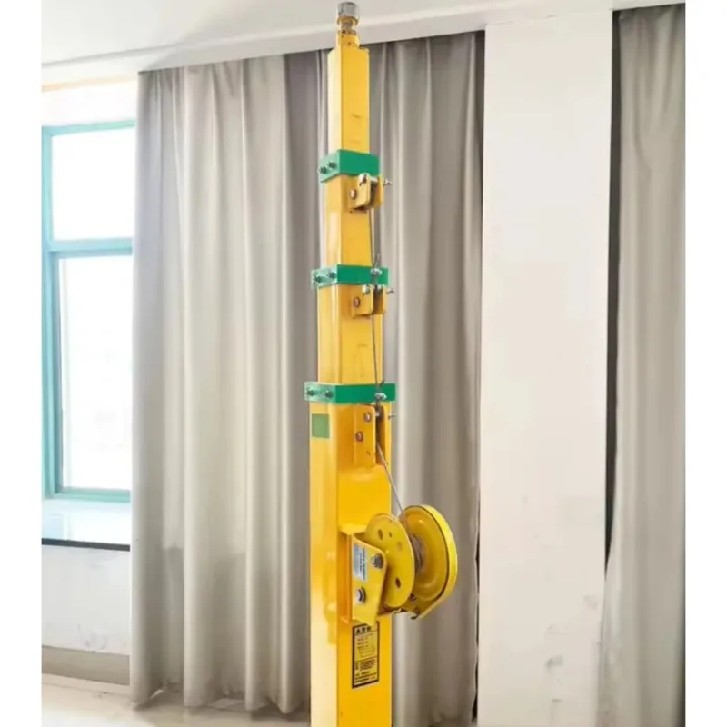 

Easy up to 30' Telescoping Mast - Push up Pole for Telecommunications Cameras Flag Pole Light Tower Antenna