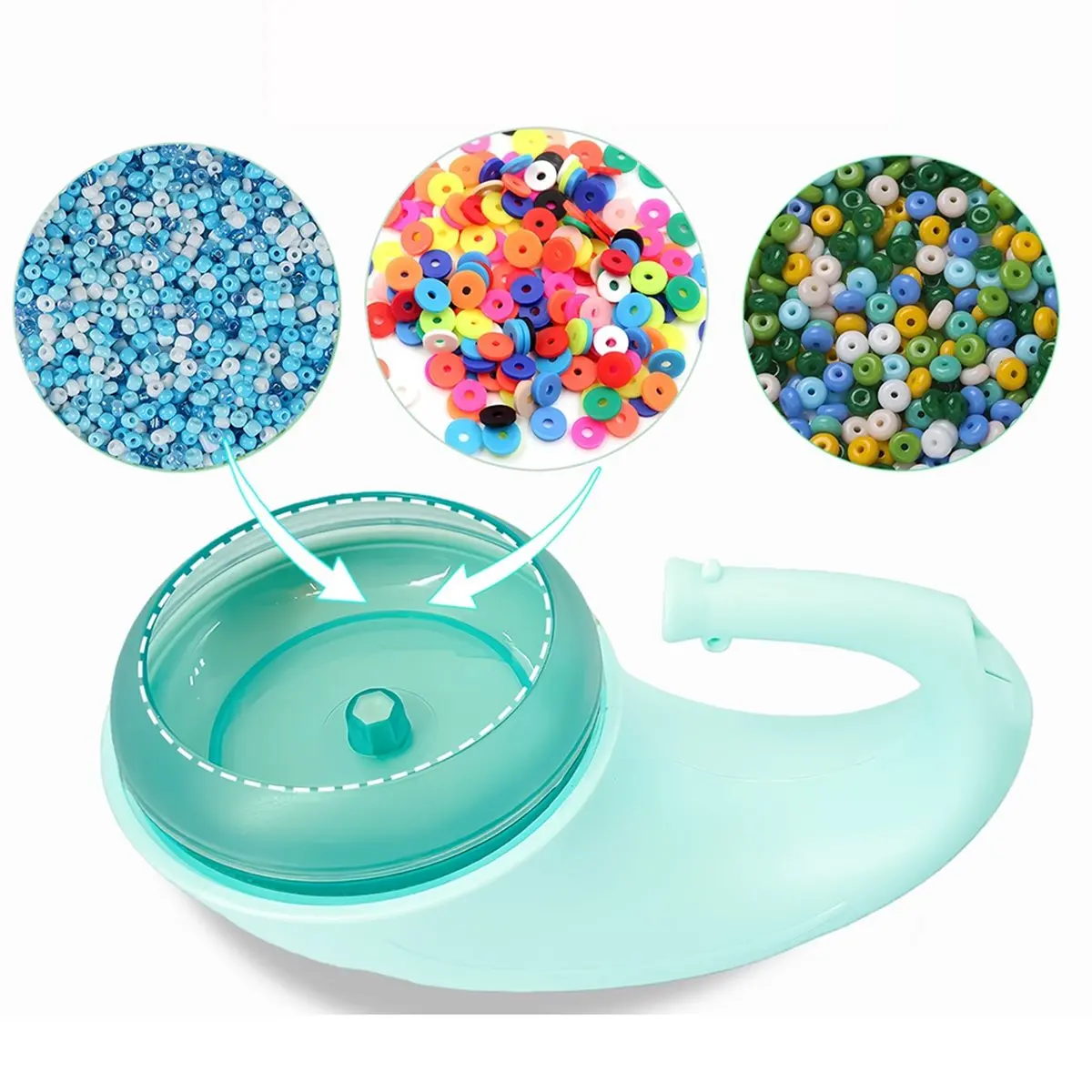 Big Discount USB Electric Bead Spinner for Jewelry Making, Adjustable Speed Beading Machine, Craft Enthusiasts Gift