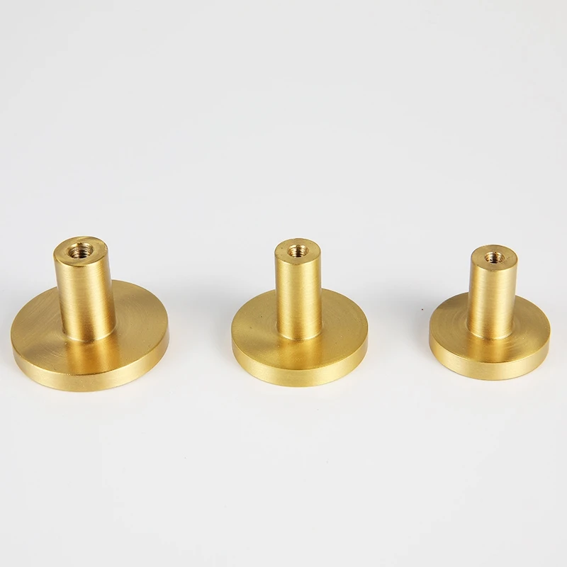 Ganci A Parete A Fiocco Oro - Ottone Massiccio, 6,3 Cm - Set Da 2 Con Viti Per Appendere Borse, Vestiti, Asciugamani - 2