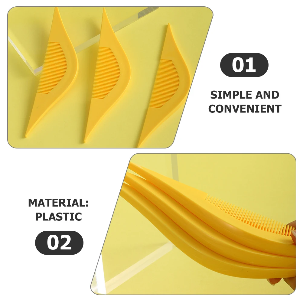 

10Pcs Hair Side Combs Plastic Lightweight Hair Accessories Simple Hairdressing Combs Women Headpiece for Styling and Gifts