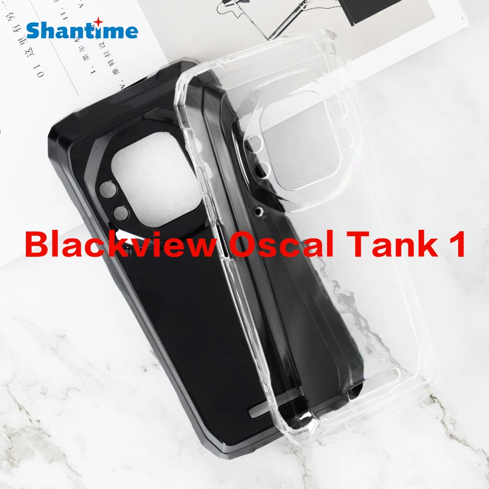 Case for Blackview Oscal Tank 1 TPU Shockproof Rubber Cover Protective Flexible Shell