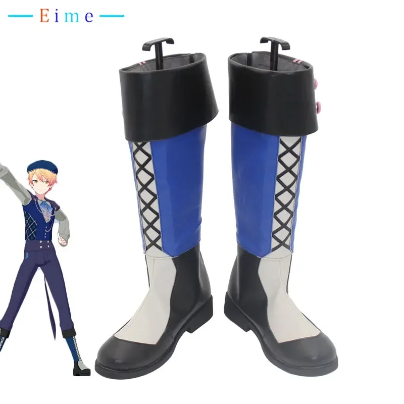 

PJSK Tenma Tsukasa Cosplay Shoes PU Shoes Halloween Carnival Boots Cosplay Props Game Accessories Custom Made