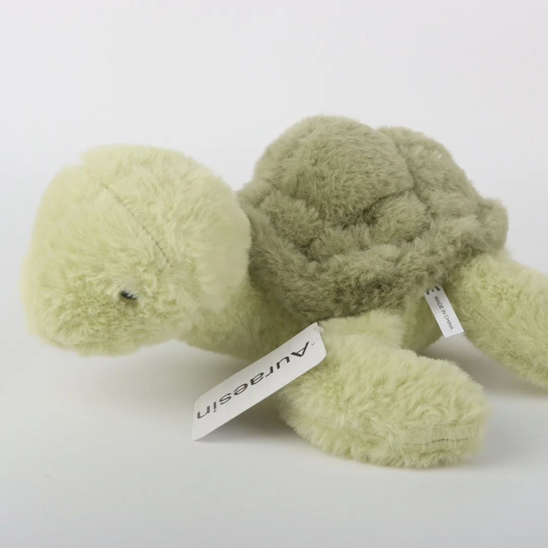 Auraesin Realistic Tortoise Plush Toys Sea Turtle Soft Cute Animal Stuffed Keyring Car Bag Pillow Toy Birthday Christmas Gifts