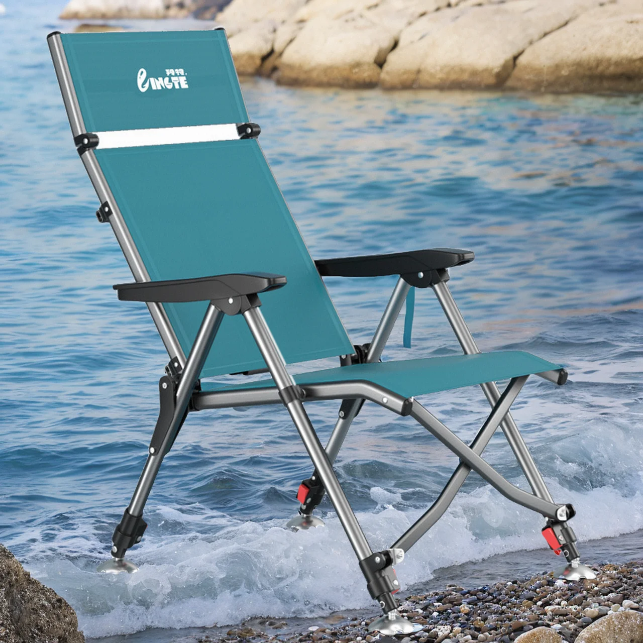 

Chairs Ergonomic Lounger Bench Lightweight Beach Stool Camping Fishing Folding Chaise Foldable Tourist Portable Chair