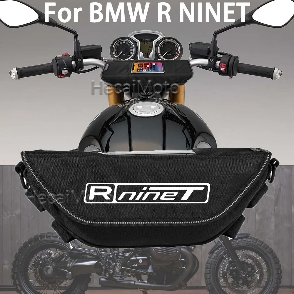 For BMW RNINET R NINET vintage option 719 R12 Motorcycle accessory Waterproof And Dustproof Handlebar Storage Bag navigation bag