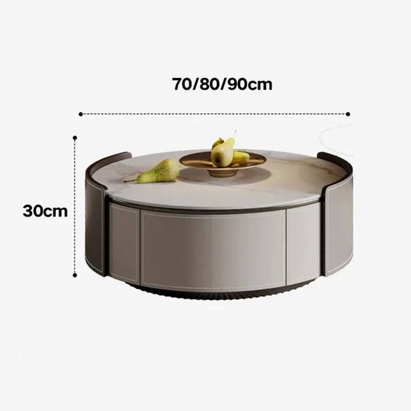 -hhEuropean Display Coffee Tables Nordic Luxury Storage Side Table Vintage Trendy Stolik Kawowy Living Room Furniture*