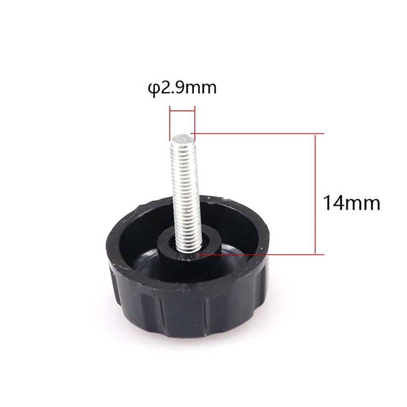 10pcs Universal Made of Plastic and Metal Fishing Reel Handle Screw Caps for Spinning Reel Crank Power Foldable Handle