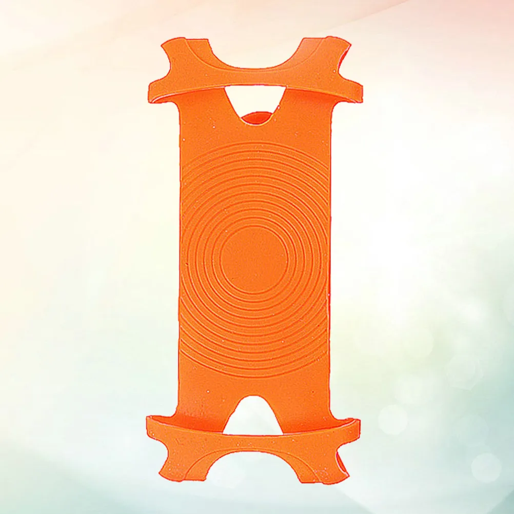 

Universal Shockproof Phone Holder Silicone Bike Motorcycle Handlebar Clamp Bracket for Smartphones GPS Navigator Compatible