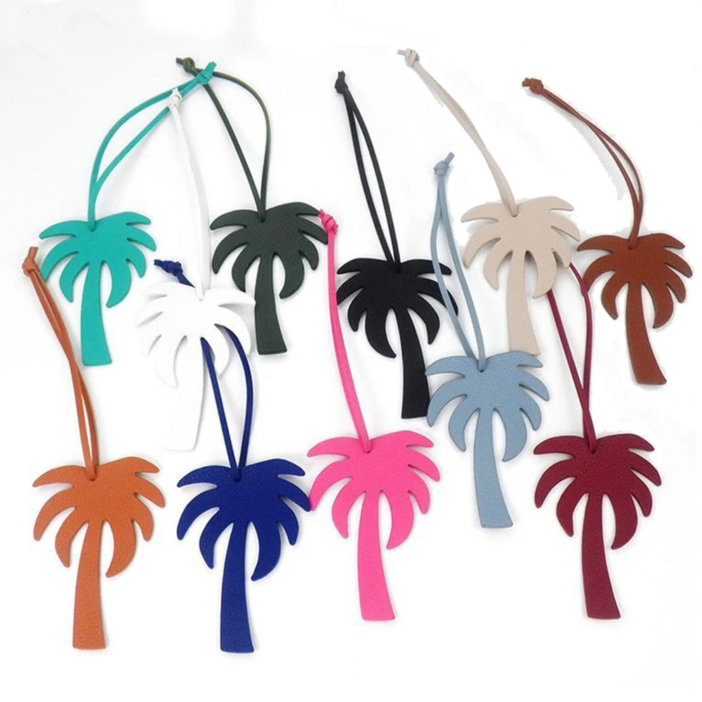 Luxury Palm Tree Bag Charm Wholesale Fashion Plam Tree Pendant Hanger Women Bag Accessories