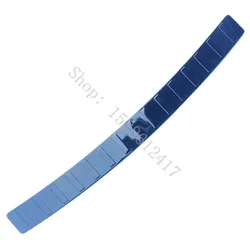 For VW/Volkswagen T-ROC TROC 2018 ~2024 stainless Rear Door Bumper Protector sill plate/ Trunk Tread Plate Trim car Accessories