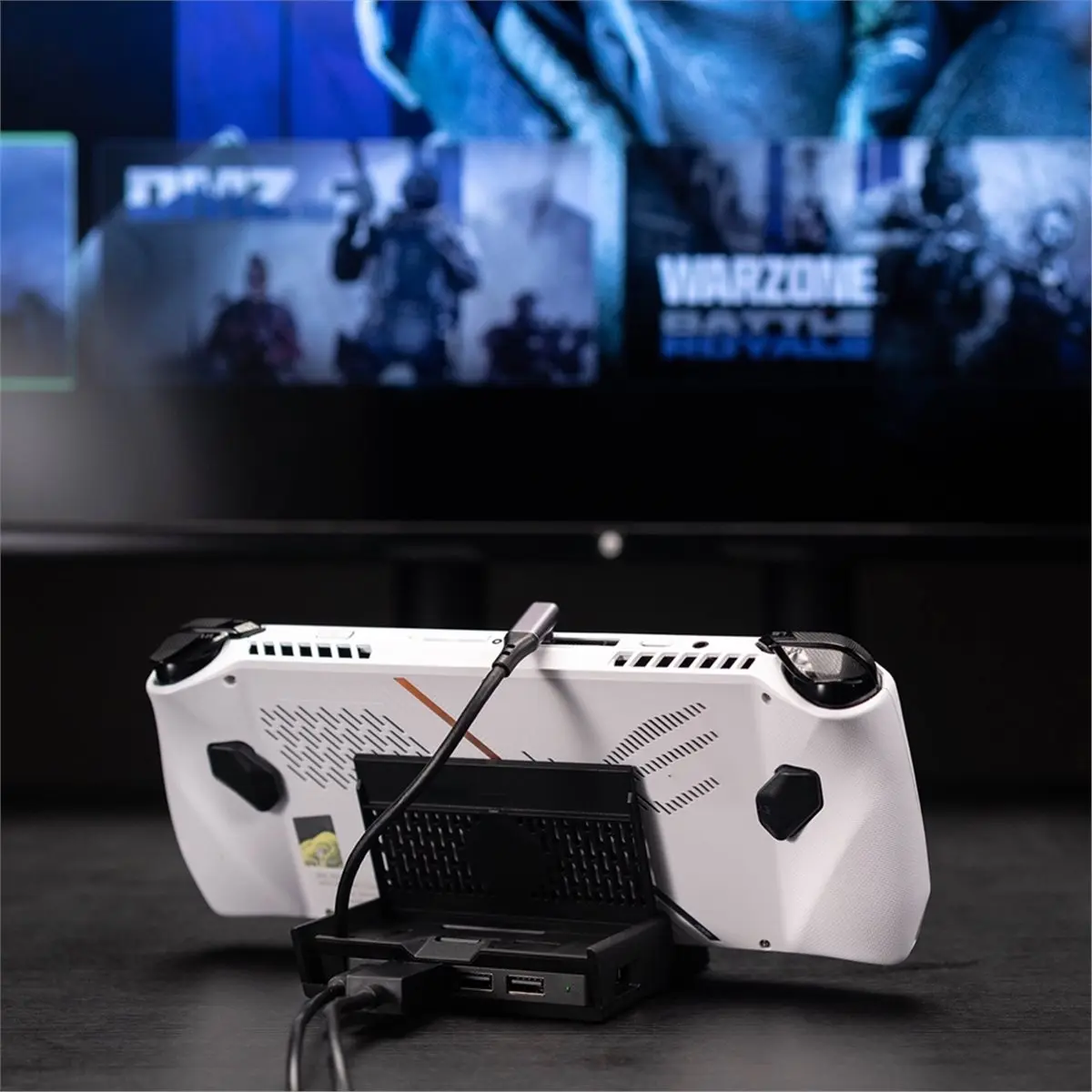 Digital Essentials For SteamDock Stand with Detachable USB C Hub DeX Docking Station for Ally
