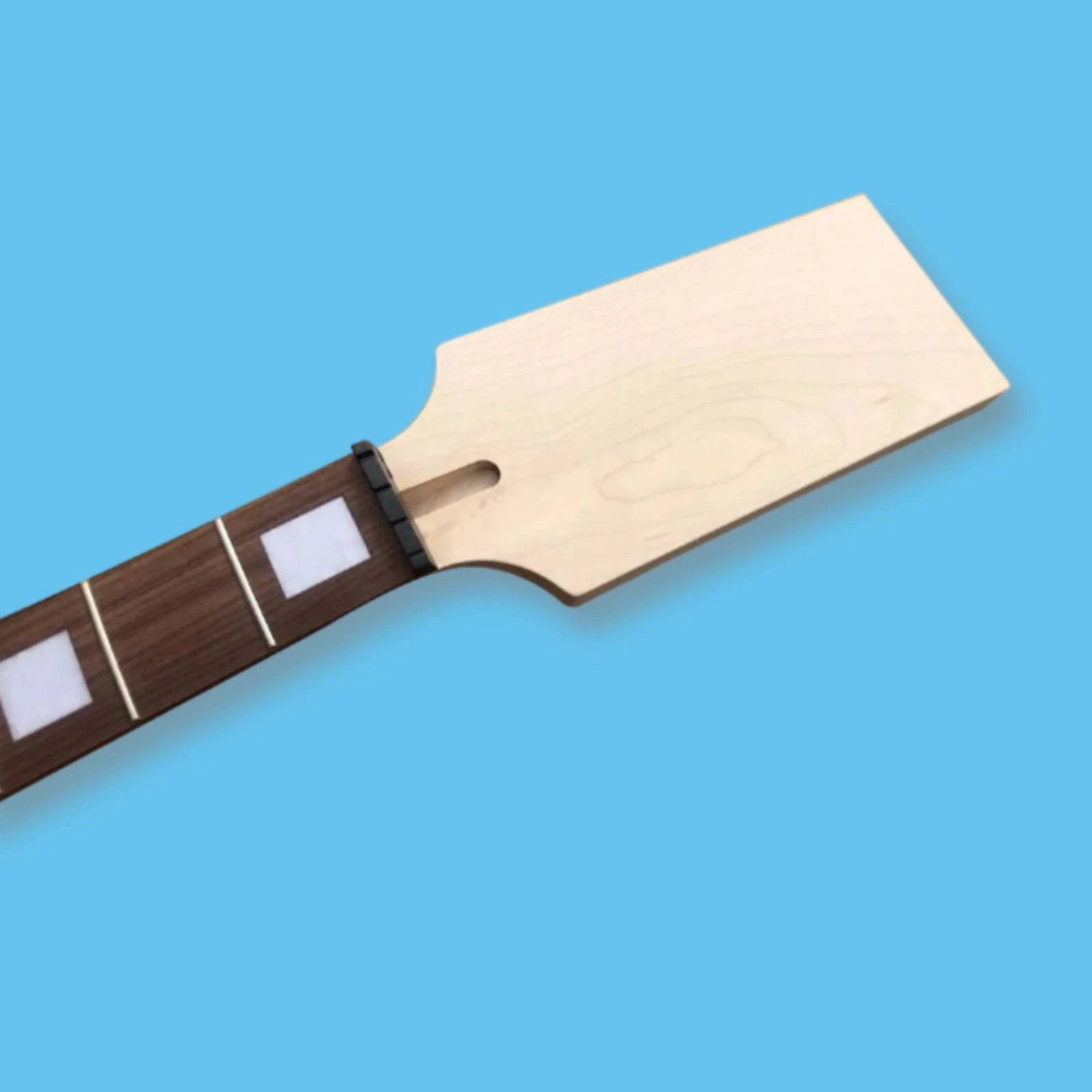 Unfinished Maple Bass Neck DIY Installation Electric Bass Neck Music Gear