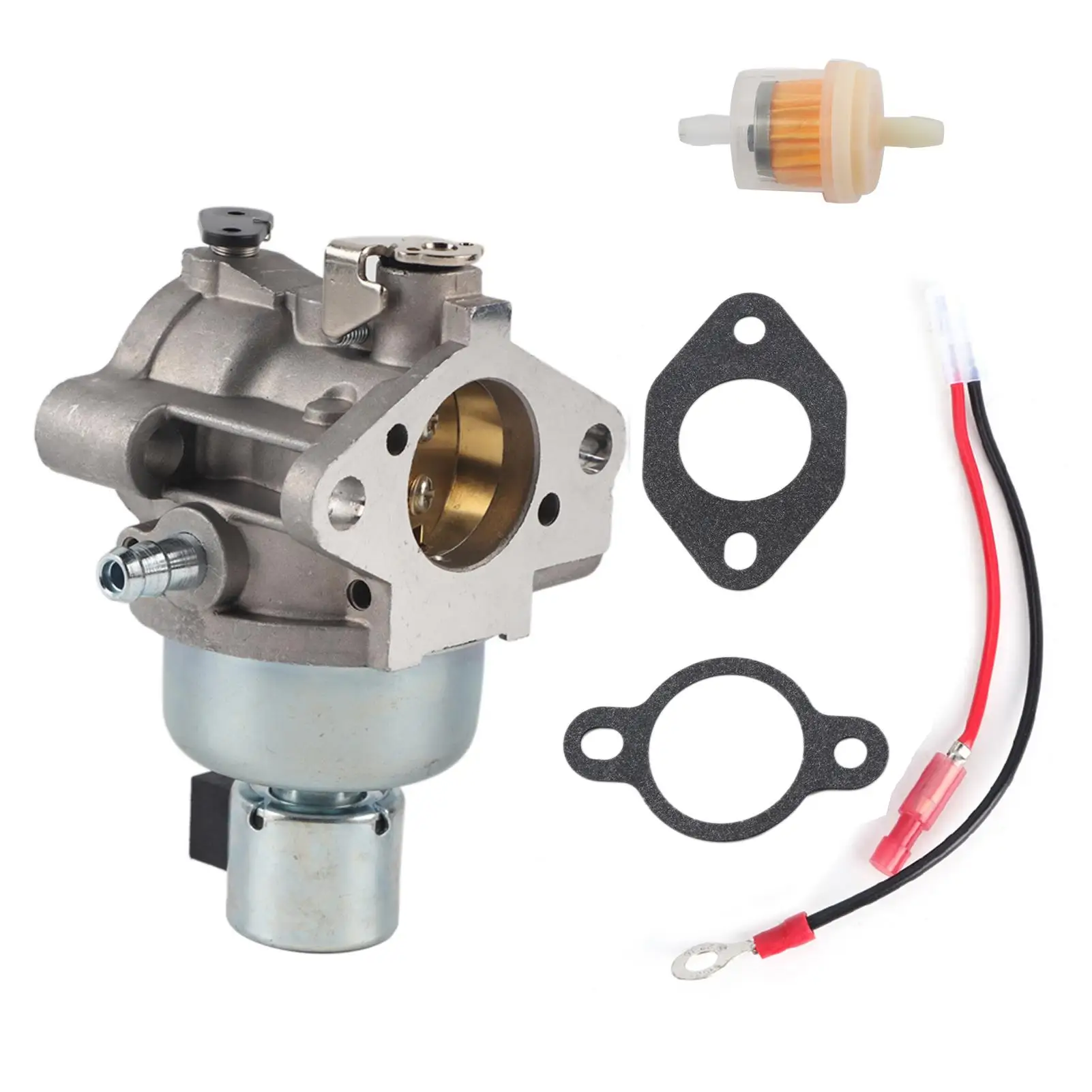 

10.5x6.5cm Metal Carburetor Replacement for 15 -21HP Lawn Mowers - Compatible with Various Models