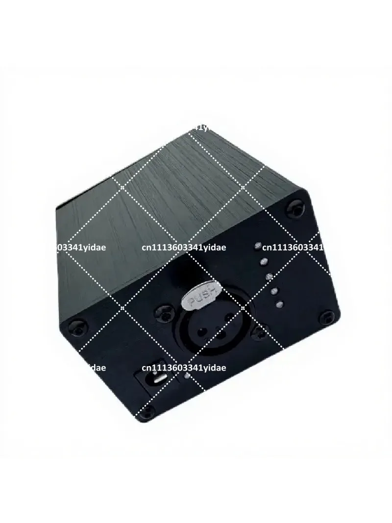 AES/EBU Digital to Analog Audio Converter 32-192K Sampling Rate Stereo Decoder with LED Display