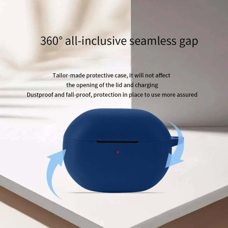 لـ Sound Peats Capsule 3 Pro سماعة أذن لاسلكية مقاومة للصدمات غطاء مقاوم للصدمات ومضاد للغبار وغطاء ناعم قابل للغسل