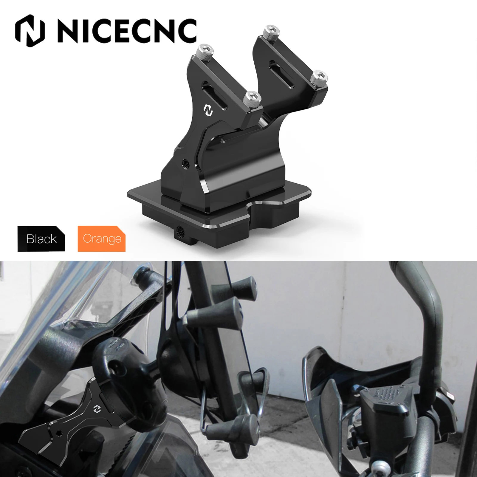 

GPS Navigation Mount Bracket For KTM 790 890 Adventure R/S/Rally 2019-2022 390 Adventure 2020-2024 Husqvarna NORDEN 901 22-23