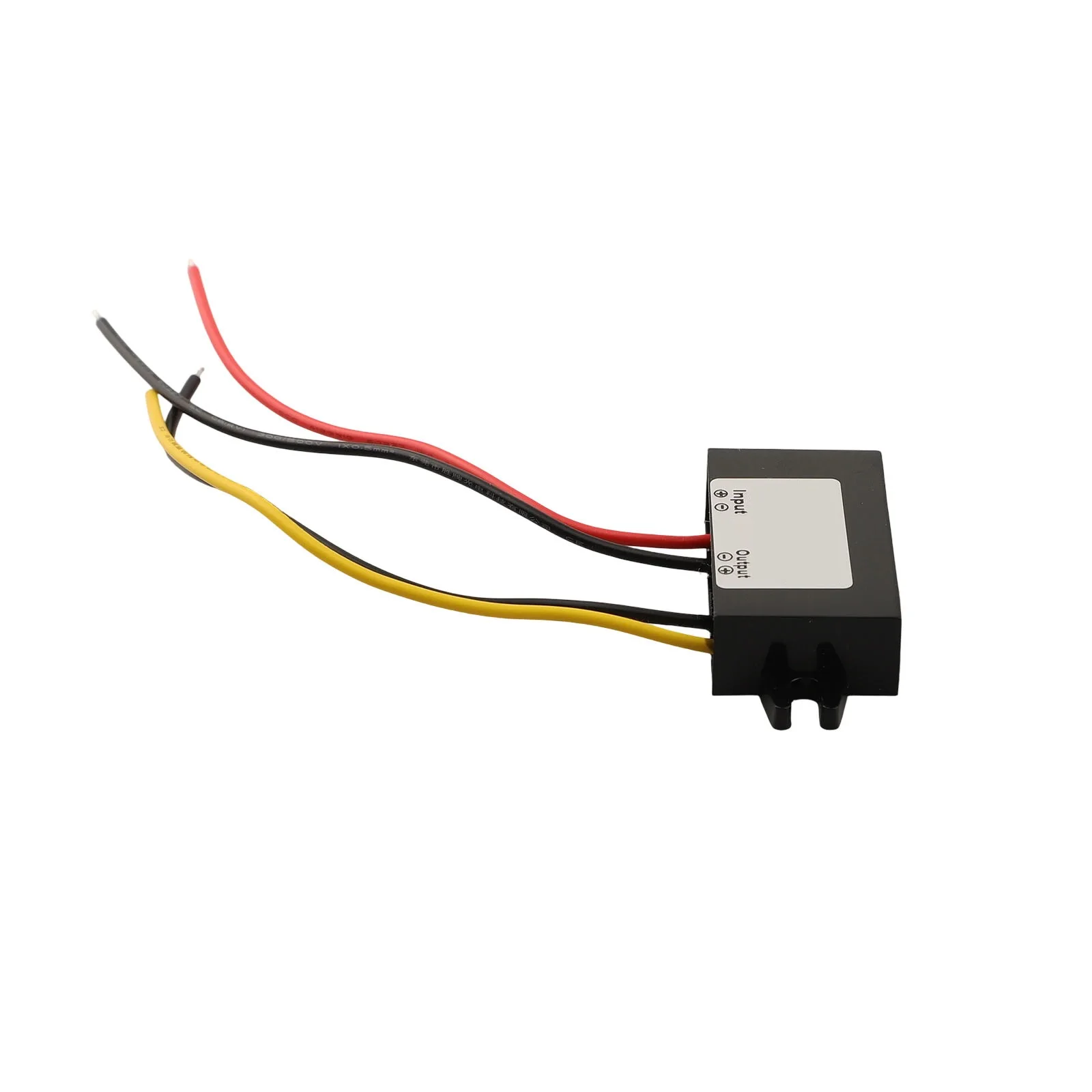 12V 1A 12W Step-down DC-DC Converter with 17-72V Input Range for Scooters Golf Carts Trucks LED Monitoring Systems