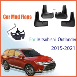 FOR Mitsubishi Outlander 2015-2021 Mudguards Fender Mud Flap Guard Splash Mudflaps Car Accessories Auto Styline Mudguard