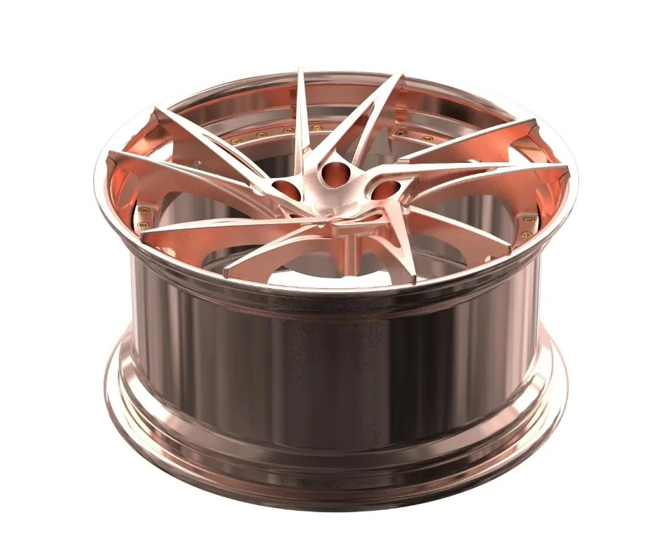 

cast wheels 5x108 5x112 5x114.3 5x120 5x127 5x130 wheels Customized two-piece aluminum alloy wheels,