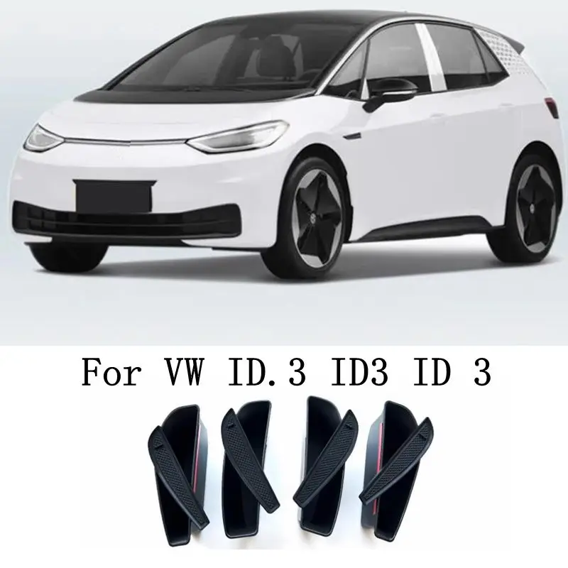 

Для Volkswagen VW ID.3 ID3 ID 3 2020 2021 2022 2023 передний задний Автомобильный Дверной держатель ящик для хранения внутренняя ручка отделка Аксессуары