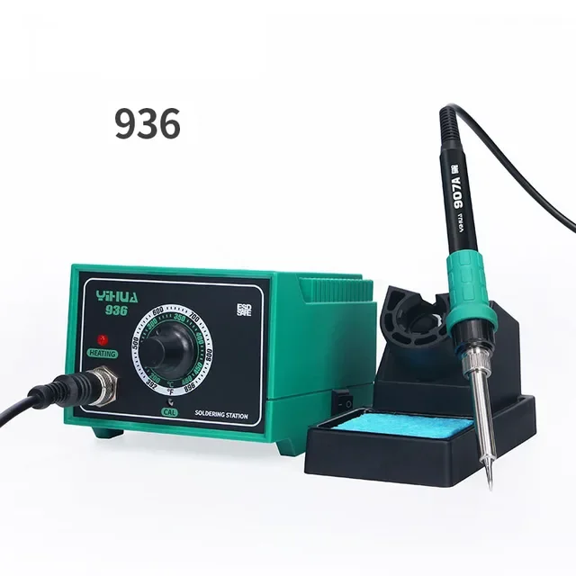 

YIHUA 936 Electronic Welding Rework Station Soldering Station Compatible Original Soldering Iron Tip Handle Control Repair Tool