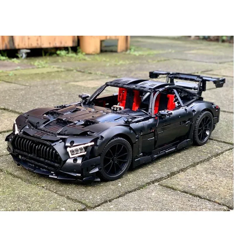 MOC-98023 Neues Supercar GT R Black Series 1:8 Montagebausteine-Modell • 2660 Teile Erwachsene Kinder Geburtstag Spielzeug Geschenk Geschenk