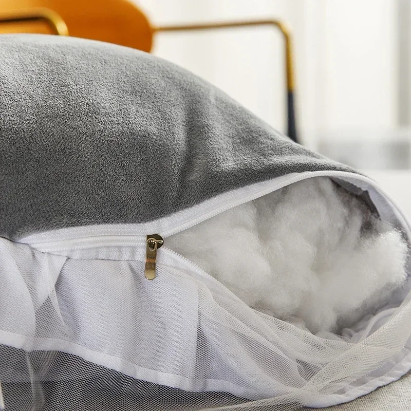 وسادة من القطيفة من حصير التاتامي، وسادة قراءة للرقبة من الدانتيل الناعم، وسادة سرير خلفية بجانب السرير، مسند ظهر كبير، مسند دعم