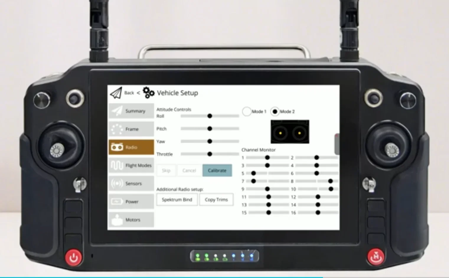 NEW High Performance 7 Inch HD Handheld Remote Control Earth Station 800Mhz/1.4Ghz/2.4Ghz 10KM Range for s Accessories