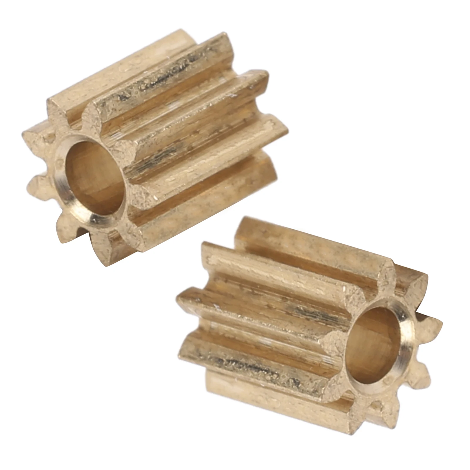 2 stücke Motor Ritzel Messing Ersatz für Duplo Intelli Lok Modul 0,5 9 Zähne