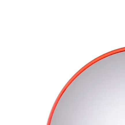 Convex PC Mirror 12 18 Inch Wide Angle Blind Spot Safety Reflector For Road Parking Garage Driveway Corner Security Traffic Sign