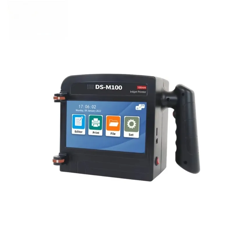 Portable Large Character Coding 100mm Handheld Thermal Inkjet TIJ P0rinter