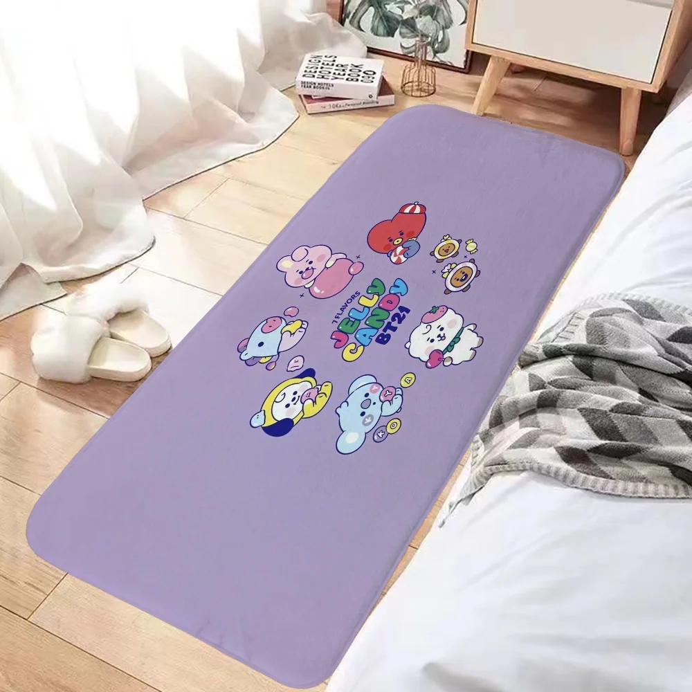 Cweetr Mat for Kitchen Carpet House Entrance Mat Rugs Bathroom Rug Bath Mats Foot Door Floor Prayer Non-slip Home Textile Garden