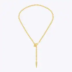 ENFASHION Pendants Snake Shape Chain Necklace Pearl For Women Wholesale Necklaces Gold Color Birthday Fashion Jewelry P243442