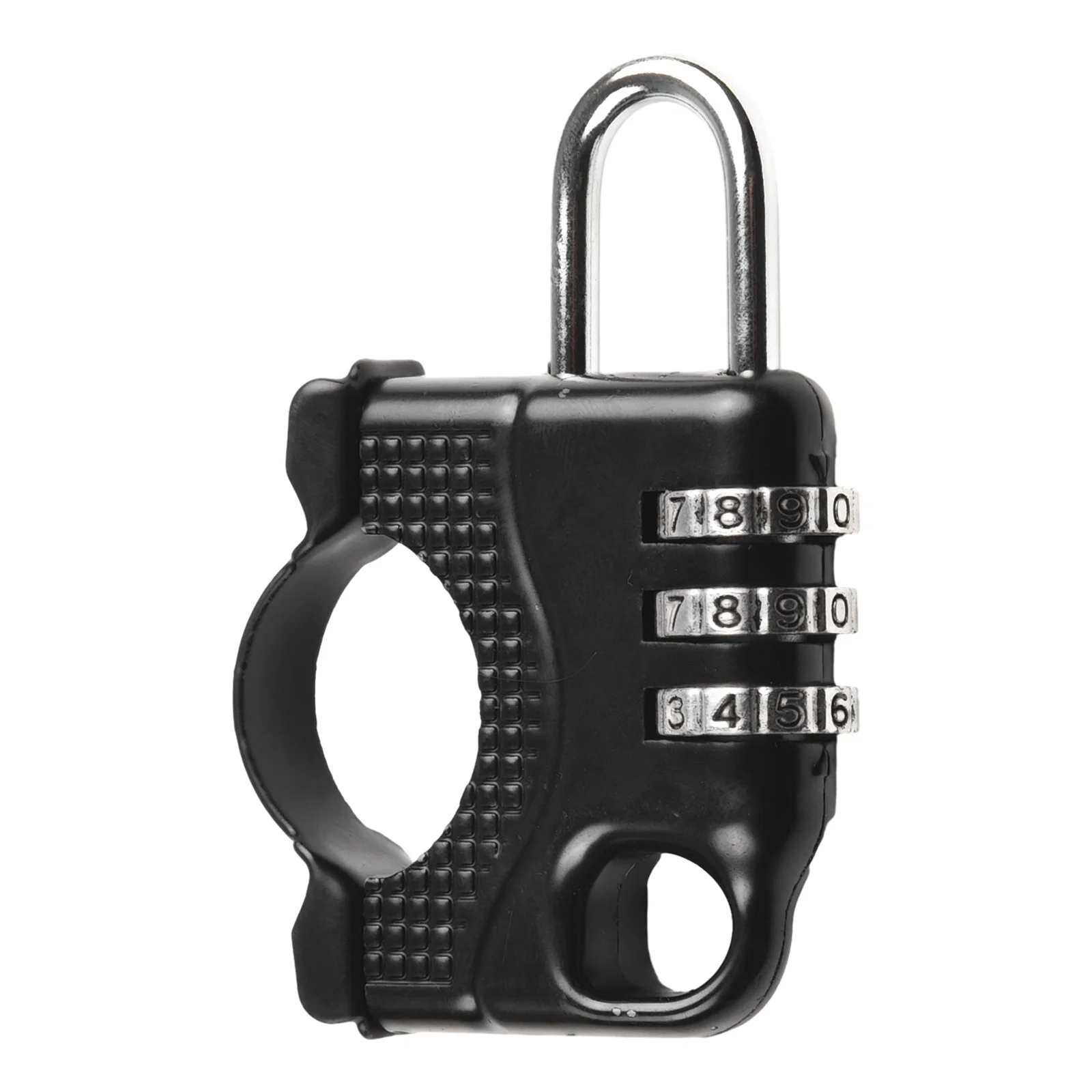 Lock Motorcycle Lock Suitable Handlebar Diameter Tensile Strength Thickened Shackle Combination Lock Foreign Matter