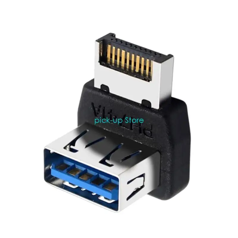Q5WA USB 3.1 النوع E 90 درجة محولات الزاوية اليمنى للوحات الأم لتوفير اتصال مستقر