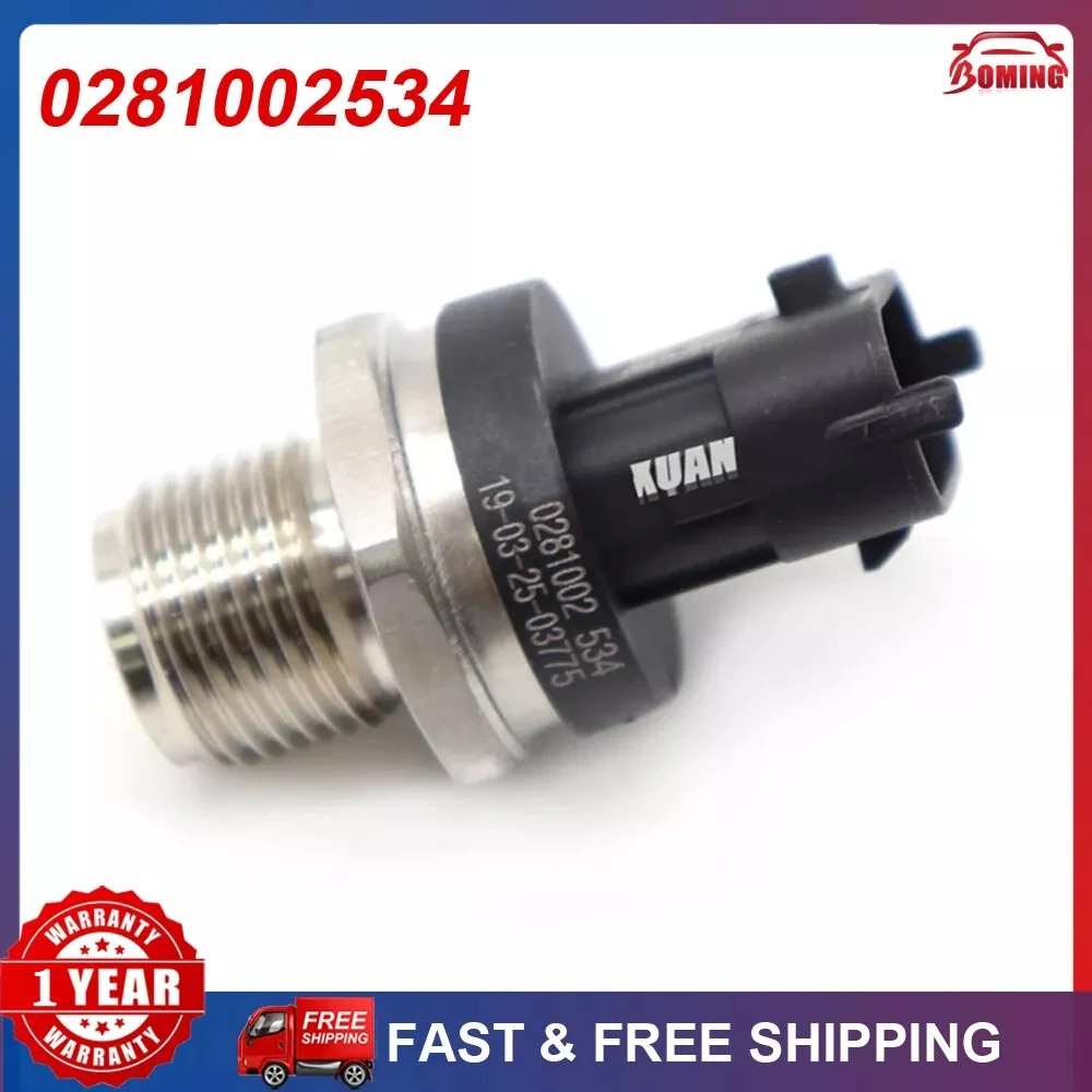 New Car Fuel Rail Pressure Regulator Sensor Valve 0281002534 For OPEL VAUXHALL SIGNUM ASTRA ANTARA CORSA VECTRA ZAFIRA MERIVA