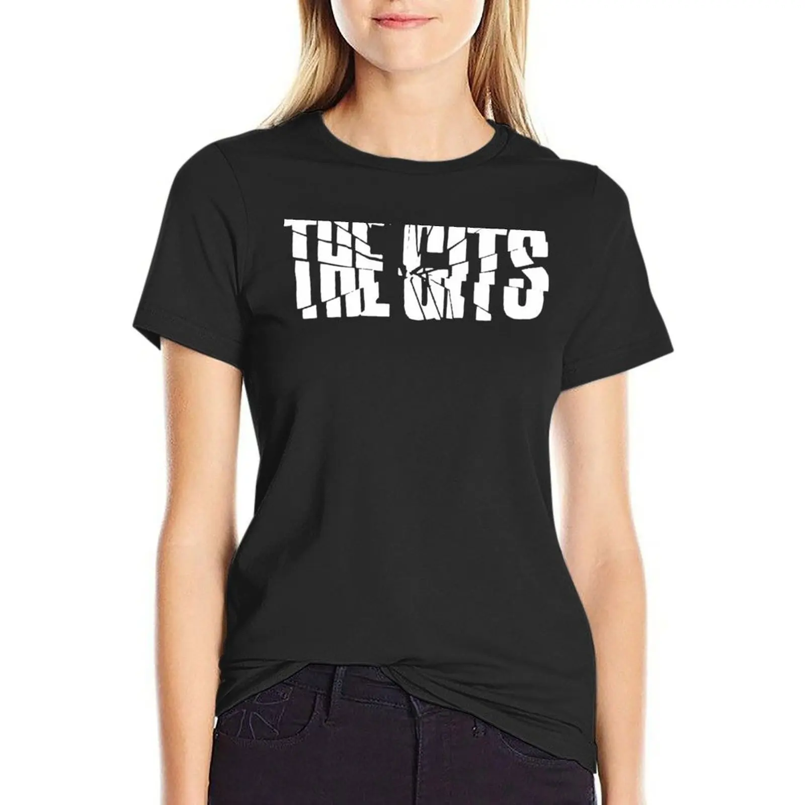 

The Gits Logo T-Shirt vintage clothes lady clothes hippie clothes Female clothing western t shirts for Women